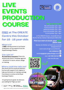 Liveeventsproductioncourse